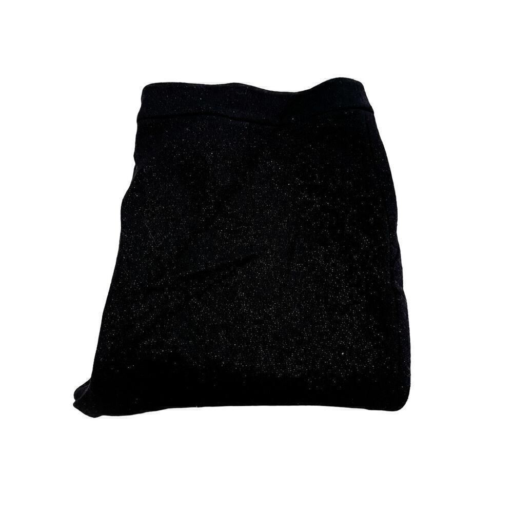 Akris Virgin Wool Flare Dress Pants Black Size 14 EUC